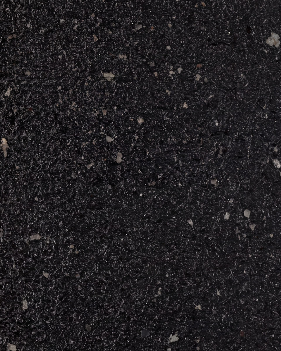 Próbka kamienia: czarny granit